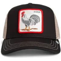 GOORIN BROS. Bros Rooster Trucker Caps svart