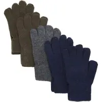 CeLaVi Hansker - Ull/Nylon - 5-pack - Sea Turtle/Navy/Grey - - 1-2 år (80-92) - Handsker