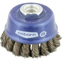 Osborn 0002608151 M140.50 Mm Stål Koppbørste Med Tvunnet Tråd