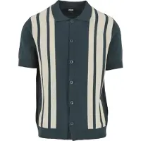 Urban Classics Knit Retro Kortarmet Skjorte