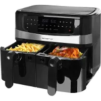 Emerio Dobbel varmluftfryser 5+5 liter 2400Watt Digital