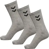 Hummel Sokker - 3-pack - Grey Melange - - 41/45 - Sokker