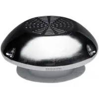 PLASTIMO Rustfritt Stål Ventilator Med Deksel