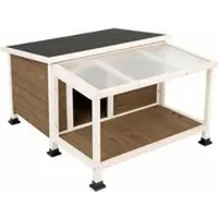 Zooplus Exclusive Hundehus Doug - Størrelse S: L 85,7 x T 96,5 x H 58,3 cm
