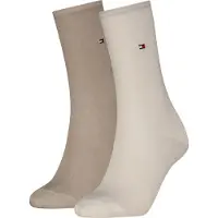 Tommy Hilfiger Sokker - 2-pack - Sand - - 35/38 - Sokker