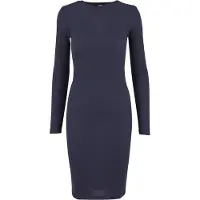 Urban Classics Rib Lang Kjole Med Lange Ermer