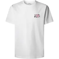 Pepe Jeans Small Flag Kortarmet T-skjorte