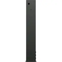 Wallbox Eiffel Basic - Monteringskomponent - for EV-ladestasjon - stainless steel, aluminium - RAL 7043 - på bakke