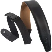 Levys Leathers Right Height Garment Leather with Suede Backing Padded Black