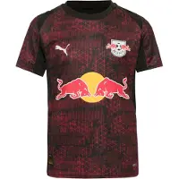 Puma RB Leipzig 25/26 Third Jersey Youth, Clothing, Black/Fast Red, 9-10Y