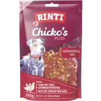 Rinti Extra Chicko Plus terningmiks - Sparepakke: 3 x 225 g