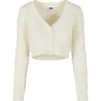 Urban Classics Cropped Feather Cardigan