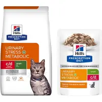 Hill's Pet Nutrition c/d Urinary Stress + Metabolic - 1,5 kg