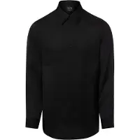 Armani Exchange for man. XM001817AF13235UC001 Classic Shirt black (L), Casual, Viscose, Long sleeve