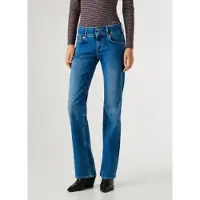 Pepe Jeans for woman. PL20484854FE Jeans Straight Venus blue (25/34), Casual, Cotton, Denim