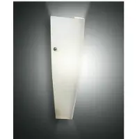 FABAS LUCE Hvit DEDALO vegglampe i glass