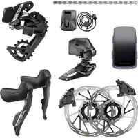 Sram Force E-tap Axs E1 2x Hidro Flat Mount Cl With Hammerhead Karoo Gruppesett