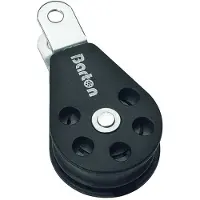 Barton Marine Enkelt Fast Trinse Med Avtagbar Splint 630kg 12 Mm