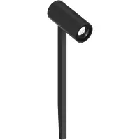 Wever & Ducre LED-spot GEO 1.0 antrasitt jordspyd 2700K IP65