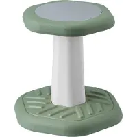 Vevor Kids Wobble Chair Aktiv stol med svamppute, Wobble krakk forbedrer fokus, holdning og roer barn, ideell for skoler og førskoler, alder 3-7, grønn