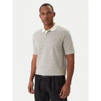 Armani Exchange for man. XM000736AF10819F1165 Beige polo shirt (L), Casual, Cotton, Short sleeve