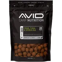Avid Carp Boilie Spirulina Tunfisk Krabbe 2.5kg