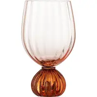 Bloomingville Taurin Wine Rose Hvitvinsglass