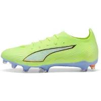 Puma ULTRA 6 PRO LIGHT UP FG Football Boots Women, Shoes, Fizzy Light/Icy Blue/Intense Lavender, 38