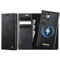 CASEME Samsung Galaxy S26 Ultra C49 2-i-1 avtakbar lommebokveske - MagSafe-kompatibel, RFID - Svart