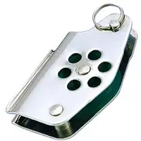 WICHARD Rustfritt Stål Enkel Knappetalje 4-6 Mm