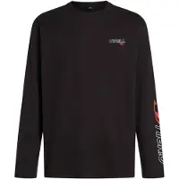 O'Neill Essentials 90'S Logo Langermet T-skjorte svart