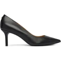 Lauren-ftw for woman. 802P09031001 Lanette leather shoes black (37), 5 to 8 cm, None, Casual, Party, Classic