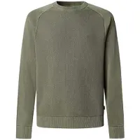 Pepe Jeans for man. PM7000059 Fleet green jumper (XL), Casual, Cotton