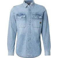 G-Star Marine Slim Fit Skjorte Med Lange Ermer