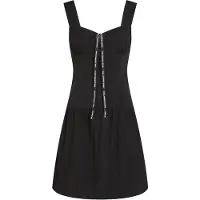 Karl lagerfeld Jeans B2w13037 Ermeløs Kort Kjole