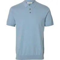 Selected Strikket Poloskjorte