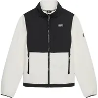 Superdry for woman. W5012072A Fleece Hybrid Trekker Jacket white (XL), Casual, Recycled Polister