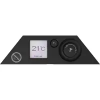 Nobø SPC-IZB smart termostat for Top-panelovner, svart