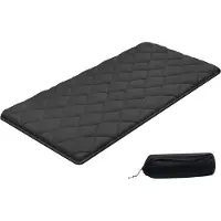 Vevor japansk tatamimatte, sammenleggbar japansk tatamimadrass i dobbel størrelse, futonmadrass med oppbevaringspose og feste, 9-lags gulvmatte for soving, sovesal, meditasjon, yoga, 2032 x 991 x 89 m