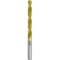 RUKO Din 338 Hss-tin Ground Split Point Helical Ø 6 Mm Metallbor 10 Enheter