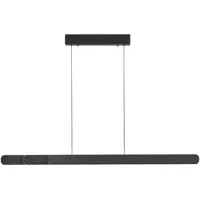 Schöner Wohnen LED-hengelampe ADRIANA ROUND, svart, lengde 160 cm, metall, CCT