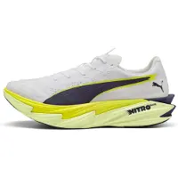 Puma Deviate NITRO Elite 4 Running Shoes Men, Fitness, White/Apple Spritz/Lux Lime, 40