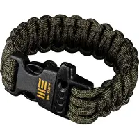 We Knife Paracord Bracelet Green