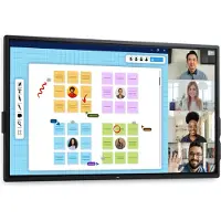 Dell Pro 75 Plus 4K Touch Monitor P7525QT - 75 Diagonalklasse (74.5 synlig) LED-bakgrunnsbelyst LCD-skjerm - interaktiv - med pekeskjerm (multiberørings) - 4K UHD (2160p) 3840 x 2160