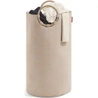 Reisenthel loophome L, Aluminium, Polyester, Kurv, Twist coffee, Monokromatisk, Innendørs, Rund