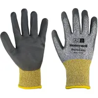 Honeywell WE22-7313G-6/XS, Beskyttende votter, Grå, XS, Workeasy, Slitebestandig, Oljebestandig, Punktering motstandsdyktig, Nitrilskum