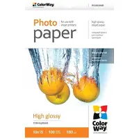 Colorway - paper - glossy - 100 sheet(s) - 100 x 150 mm - 180 g/m²