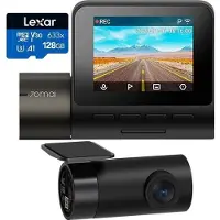 70mai Dashcam A200 HDR + bak-kamera RC11 + Lexar 128GB-kort