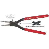 Stubai rundtang 260 mm riflet med plast dyppet greb