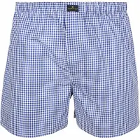 Steppin' Out Boksershorts Vichy Kongeblå Blå Hvit Mørkeblå Størrelse